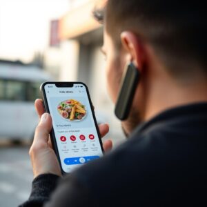 الخطوة الأولى: اتصل بنا لطلب خدمة التوصيل