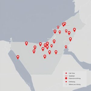 تغطية شاملة لخدمة توصيل طلبات في الإمارات