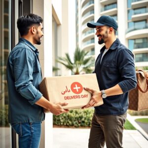 توصيل طلبات ضمن اليوم في الإمارات