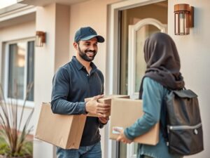 توصيل مضمون في نفس اليوم داخل دبي