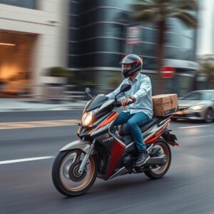 خدمة توصيل فوري خلال ساعة ونصف في دبي