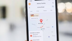 نظام تتبع متطور لخدمة توصيل سريع وآمن في دبي