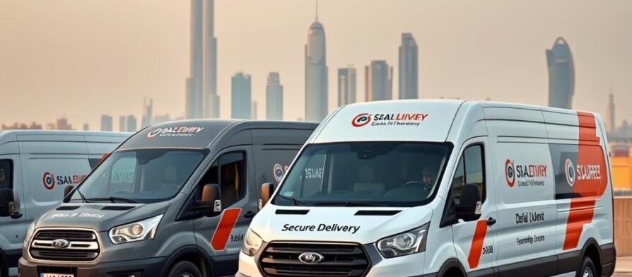 خدمة توصيل آمن ومضمون دبي - سيارات توصيل حديثة