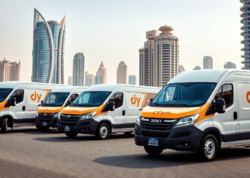 خدمة توصيل طلبات اليوم نفسه الإمارات مع سيارات توصيل سريعة