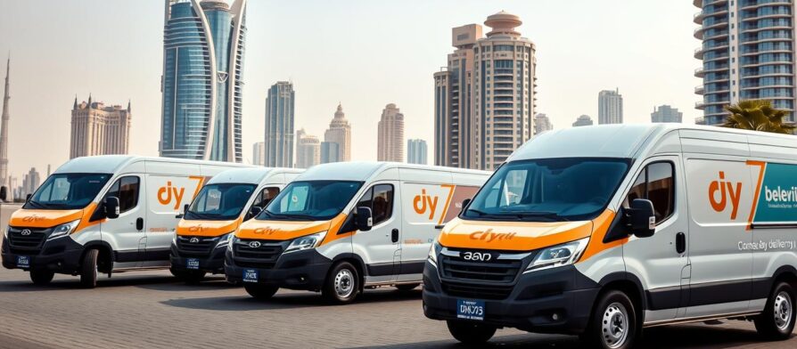 خدمة توصيل طلبات اليوم نفسه الإمارات مع سيارات توصيل سريعة